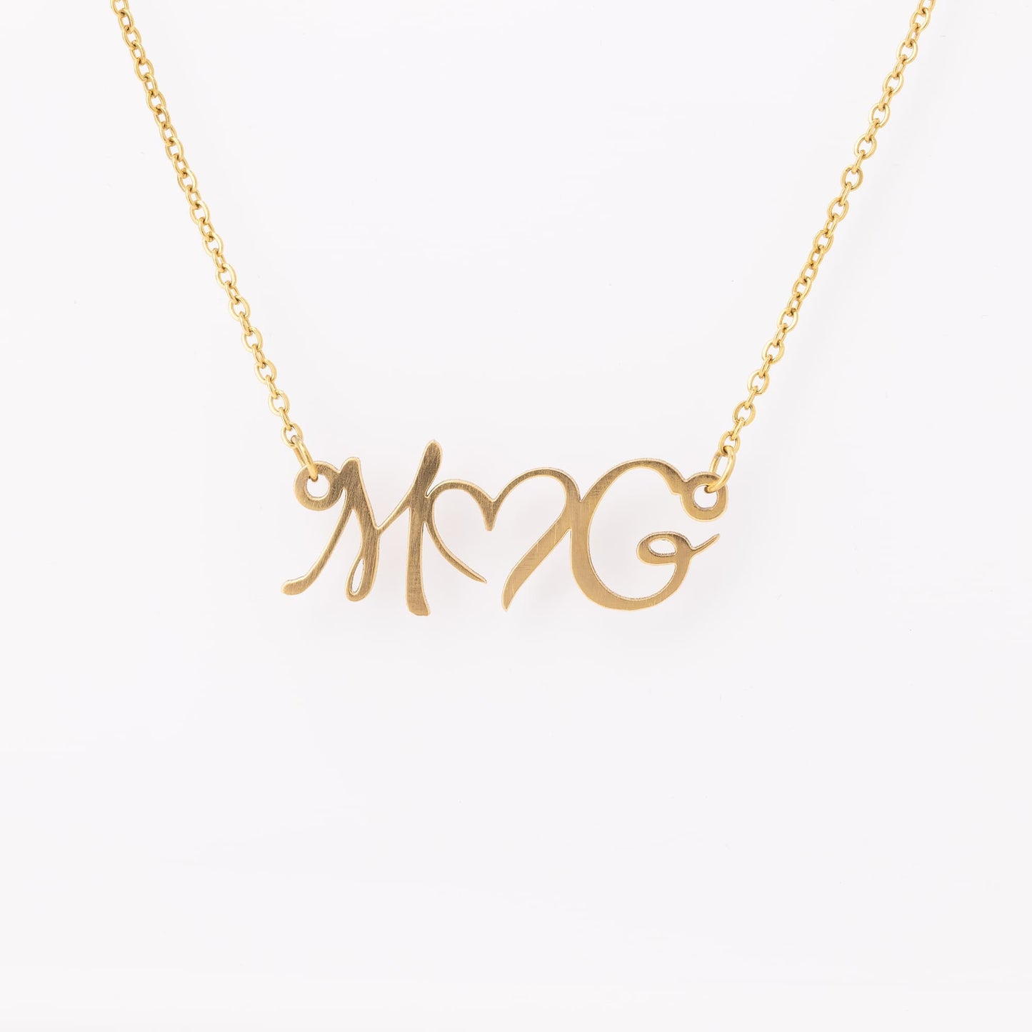 Personalised Double Initial Necklace