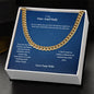 Signature Strength Men's Cuban Chain – Crafted for bold personalities.