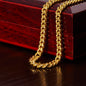 Signature Strength Men's Cuban Chain – Crafted for bold personalities.