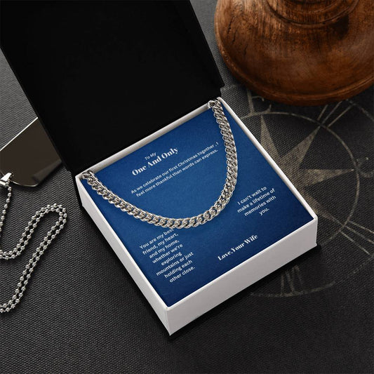 Signature Strength Men's Cuban Chain – Crafted for bold personalities.