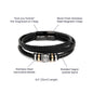 Guardian of the Wild: Men's Bracelet, Gift for Him, Men's Gift, Gift For A Husband,Christmas Gift