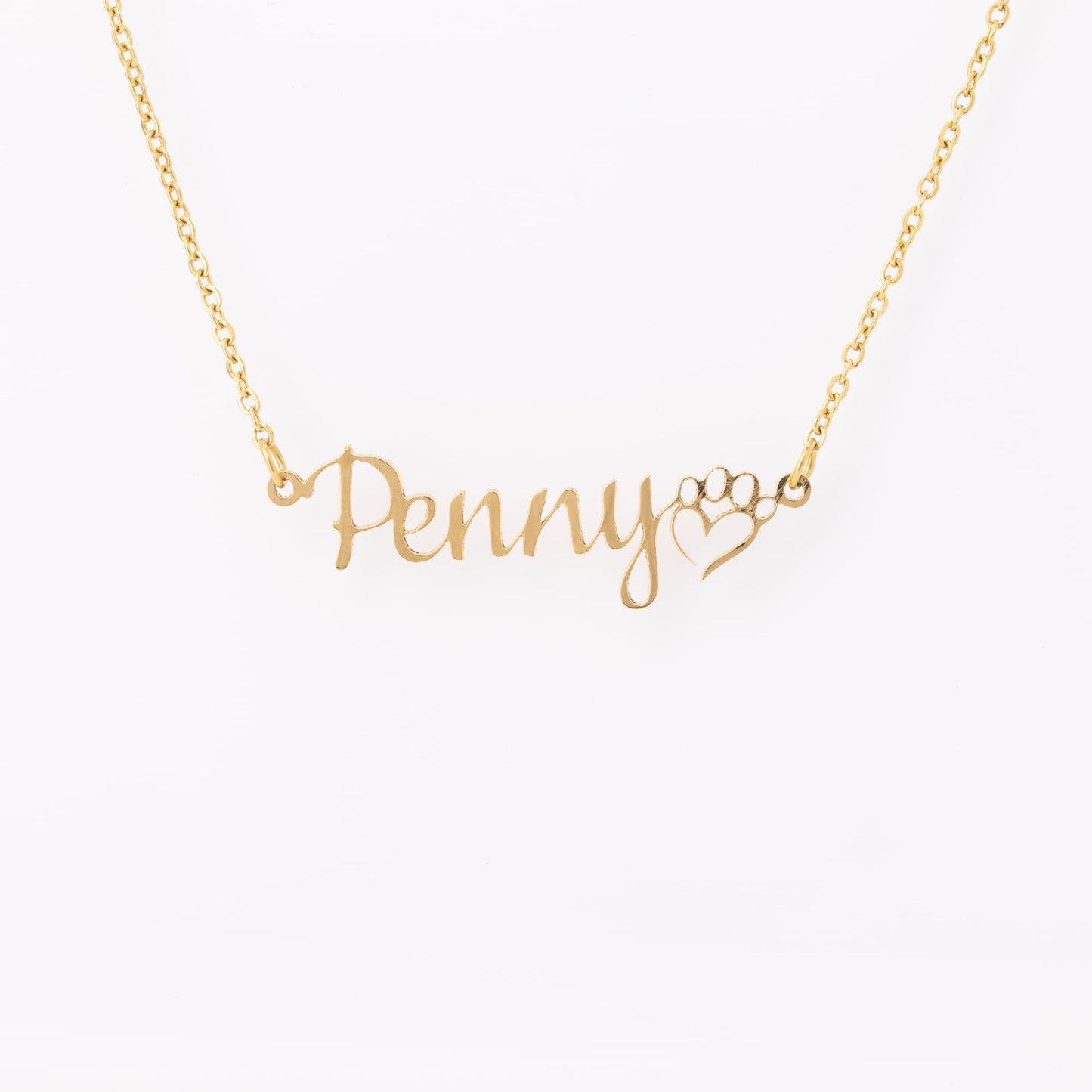 Custom Dog Mom Necklace: 18K Gold, Rose Gold or Silver Finish