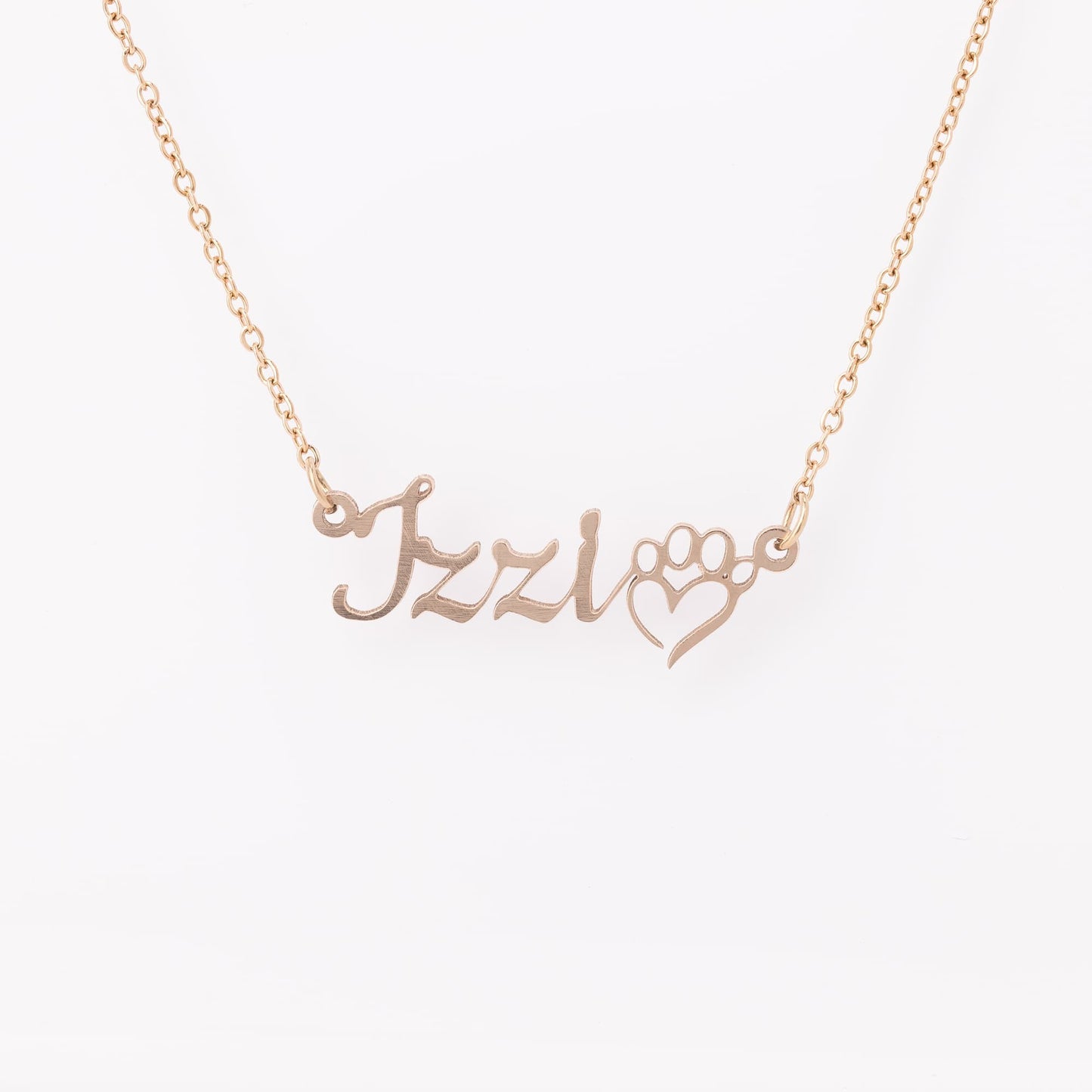 Custom Dog Mom Necklace: 18K Gold, Rose Gold or Silver Finish