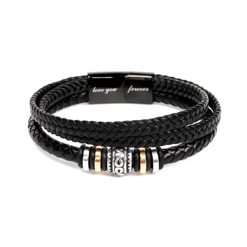 Strength & Spirit: Men's Beaded Bracelet